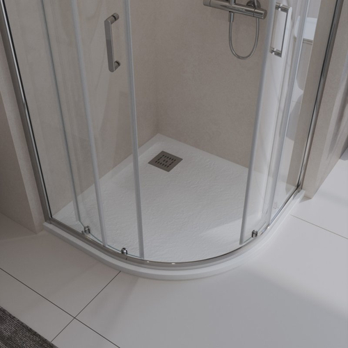 Поддон из искусственного мрамора Belbagno TRAY-MR-UNO-R-80-550-35-W-CR