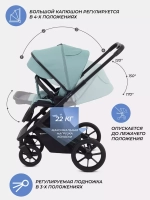 Коляска детская RANT basic "NEXUS" (3в1) RA107
