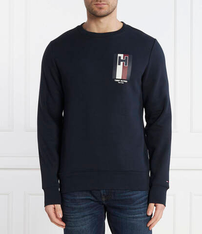 Худи H EMBLEM Tommy Hilfiger - темно-синий(MW0MW33666)