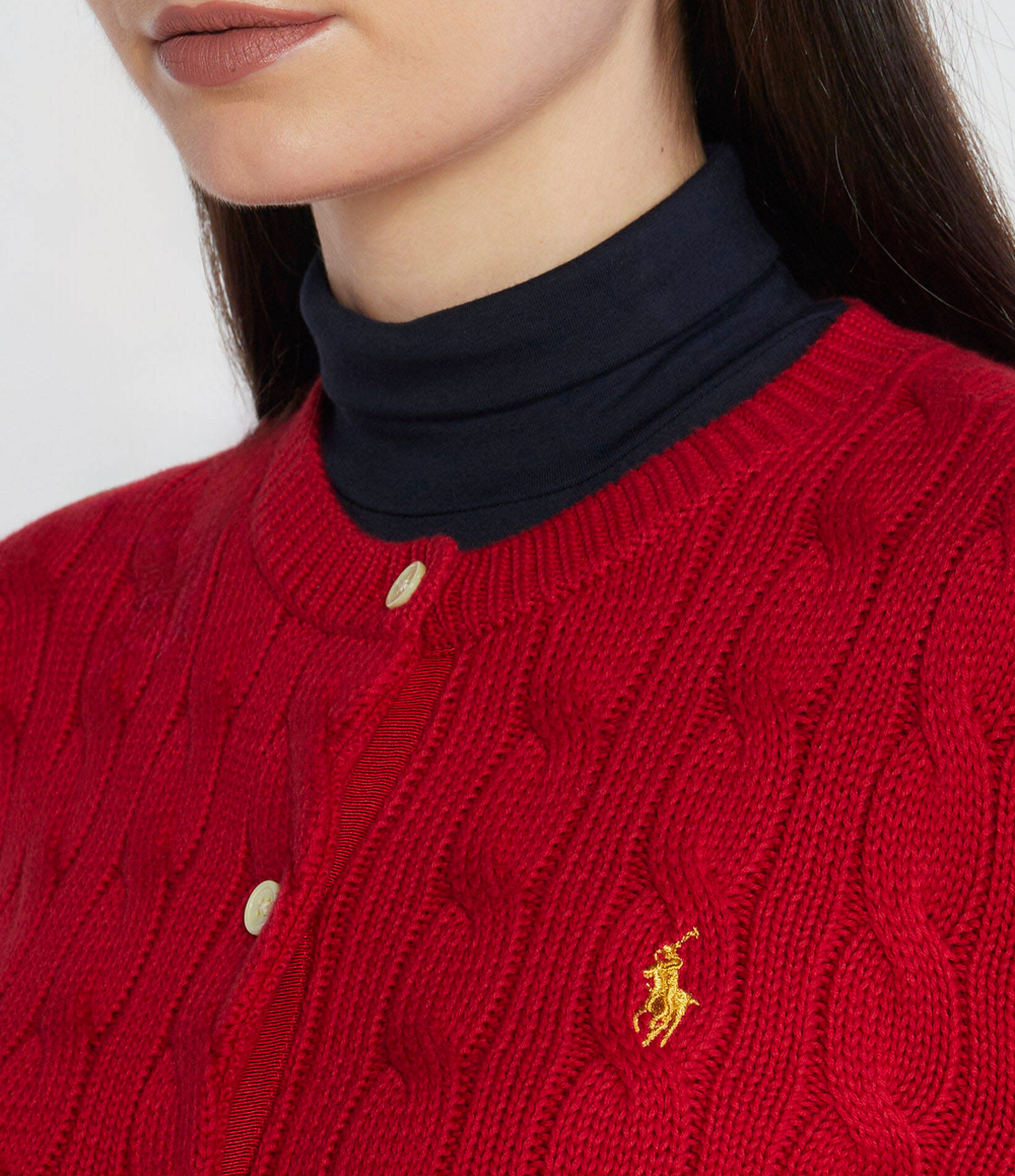 Кардиган LNY SS CB CD POLO RALPH LAUREN - красный(211926801)