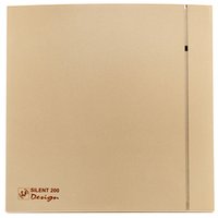 Накладной вентилятор Soler Palau SILENT-200 CZ CHAMPAGNE DESIGN 4C