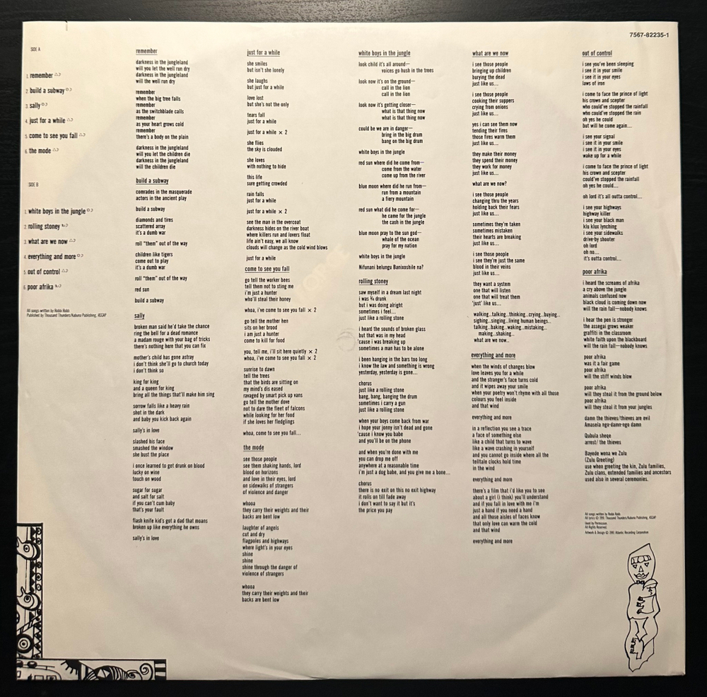 Tribe After Tribe – Tribe After Tribe (Европа 1991г.)