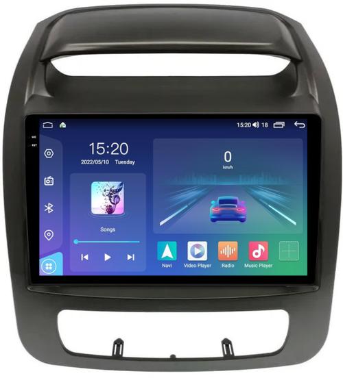Магнитола для KIA Sorento 2 XM 2012-2020 c экраном климата снизу - Parafar PF224T1LUX1U2K на Android 13, Быстрая, QLED+2K, CarPlay, 4G SIM-слот