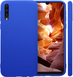 Мягкий Soft Touch чехол из силикона для SAMSUNG GALAXY A50 / 50s / 30s с бархатной подкладкой