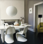 стул panton chair by Verner Panton ( стеклопластик )