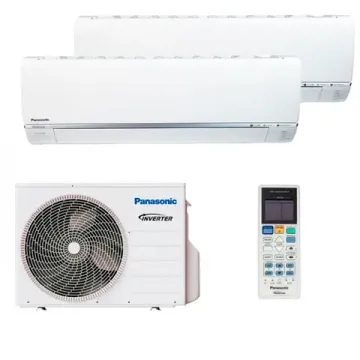 Мультисплит система Panasonic CS-E9RKDW x 2 / CU-2E18PBD