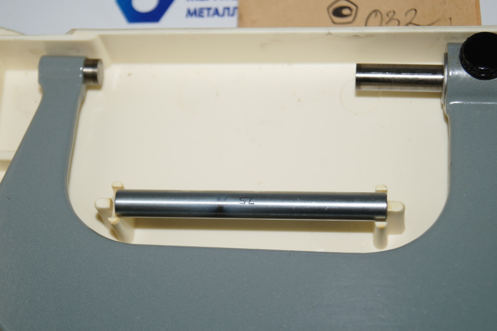 Микрометр МК- 100 (75-100мм.) Ц/д 0,01мм. Кл.2. с хранения СССР ГОСТ 6507-78