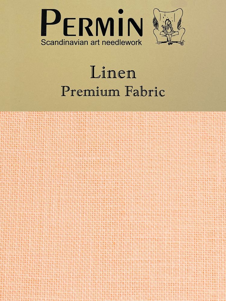 Канва Permin Linen 32 ct, отрез 50х70 см, цв.304 Канва Permin Linen 32 ct, отрез 50х70 см, цв.304