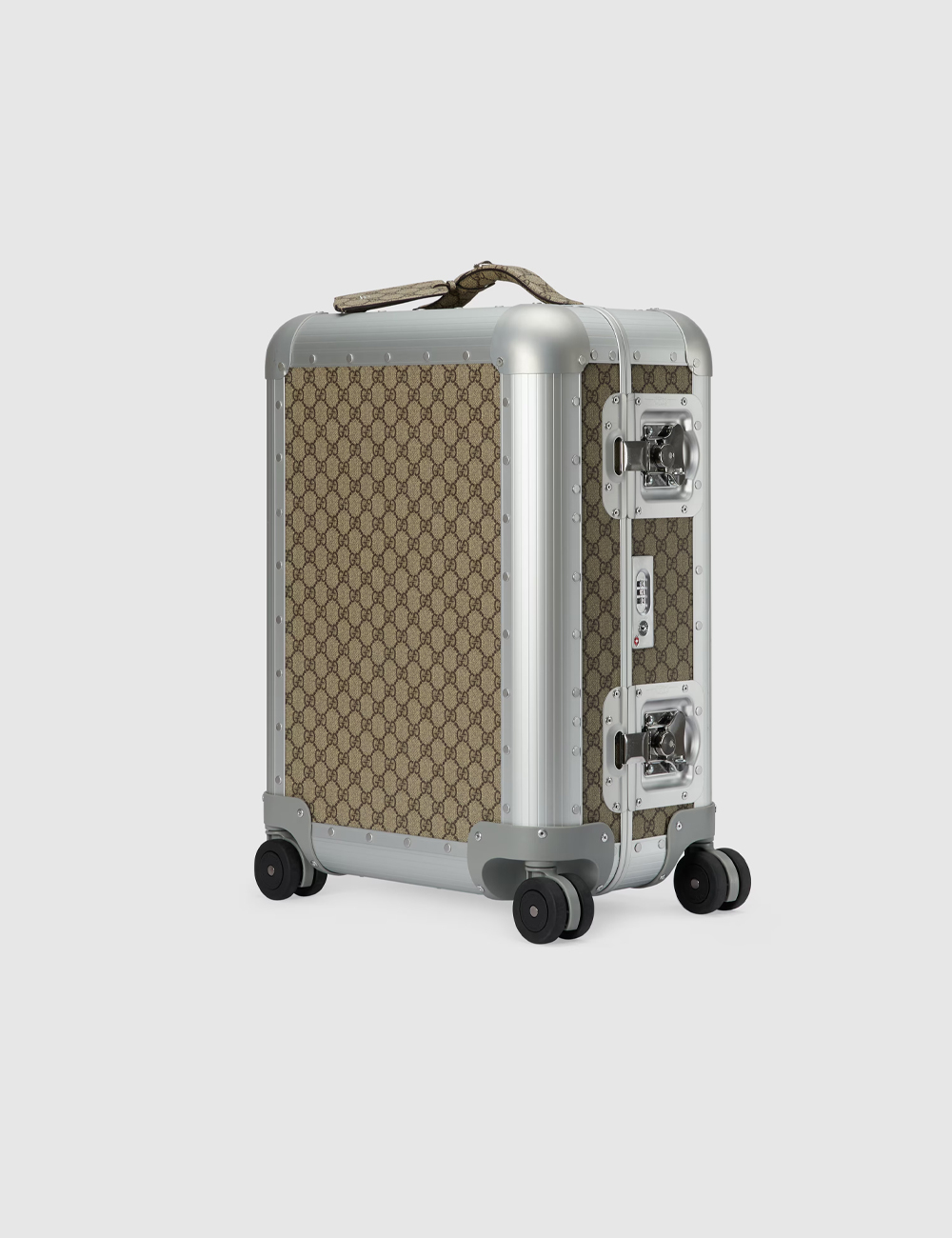 Чемодан Gucci Porter Cabin Plus Trolley "Beige and Dark Brown Supreme"
