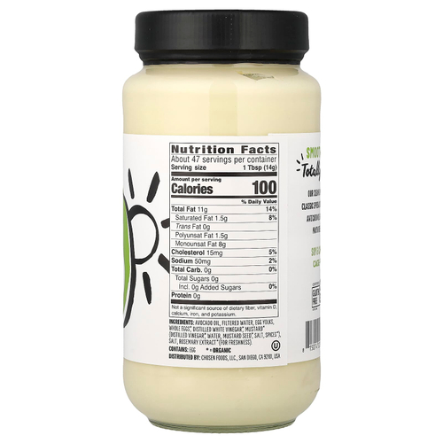 Chosen Foods, Classic Mayo, 24 fl oz (710 ml)