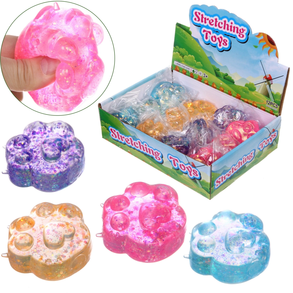 Игрушка «Лапка» мялка, 8*7см, микс