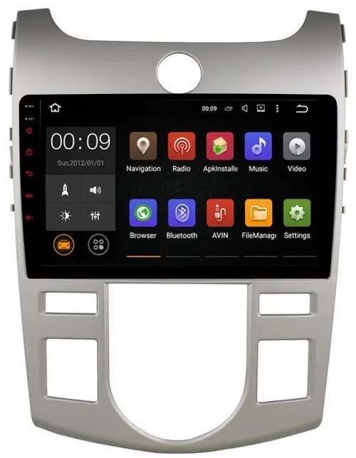 Магнитола для KIA Cerato 2 2008-2013 (климат) - Airok RX-2321A Android 13, Быстрая, SIM-слот