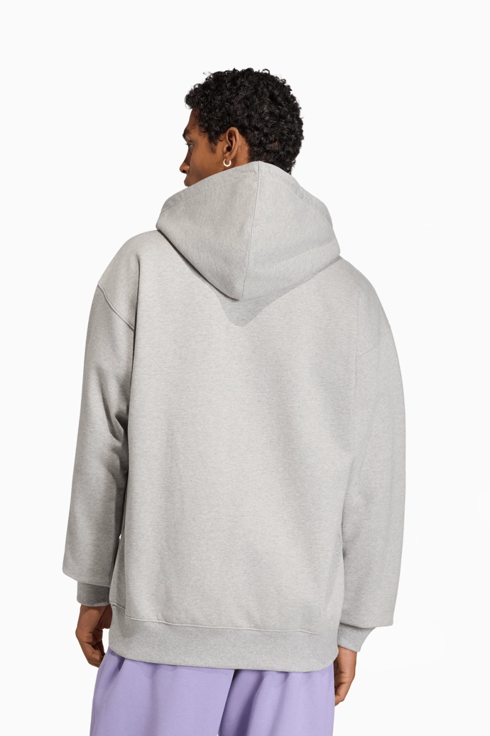 Кофта adidas Originals Trefoil Essentials Loose Full-Zip - серый