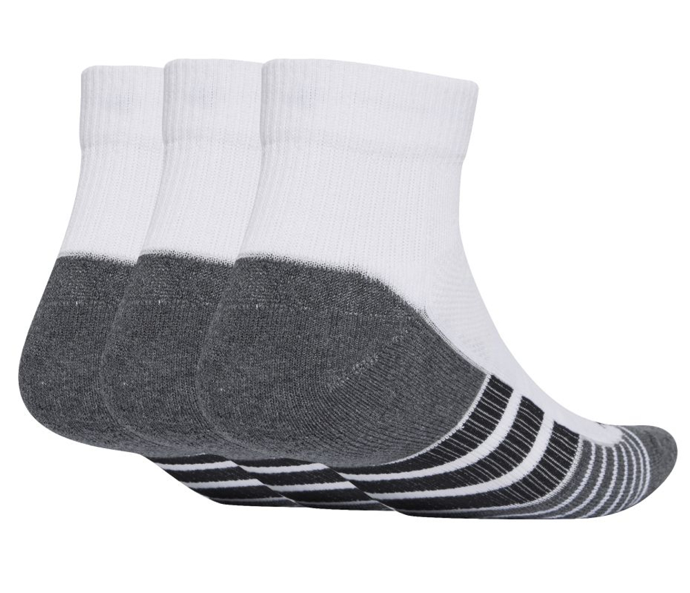 Теннисные носки Adidas Performance Climacool Cushioned Quarter 3P - white/black