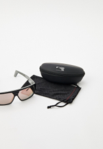 Спортивные очки LiP Rock / Matt Black-Gloss Grey / PC / Zeiss ML Rose Gold Mirror Lens
