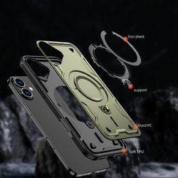 Чехол Magneto Case с кольцом для iPhone 16