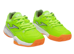 Детские теннисные кроссовки Joma Master 1000 Junior Clay 2611 - fluor green