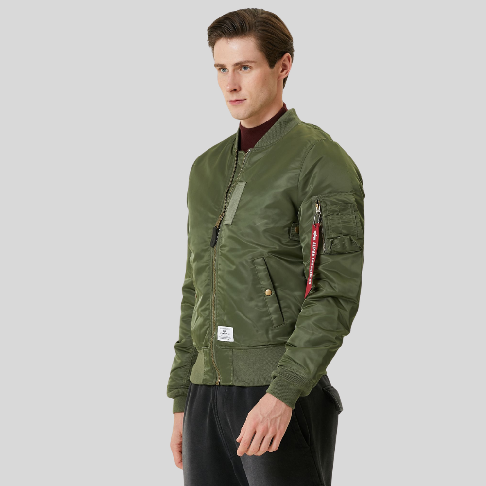 Бомбер Alpha Industries MA-1 Mod Flight Jacket Sage Green (Зеленый)