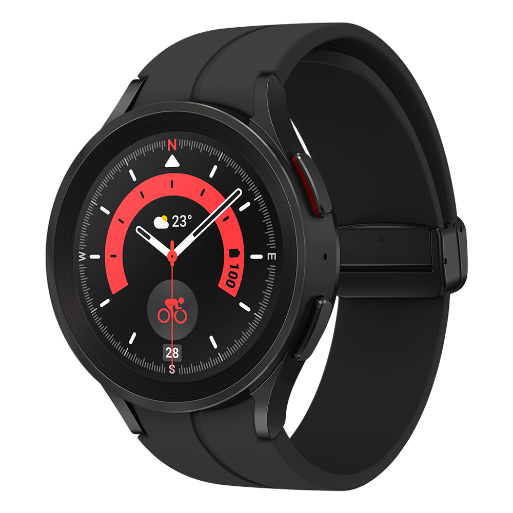 Умные часы Samsung Galaxy Watch 5 Pro 45mm, Black Titanium (Черный)
