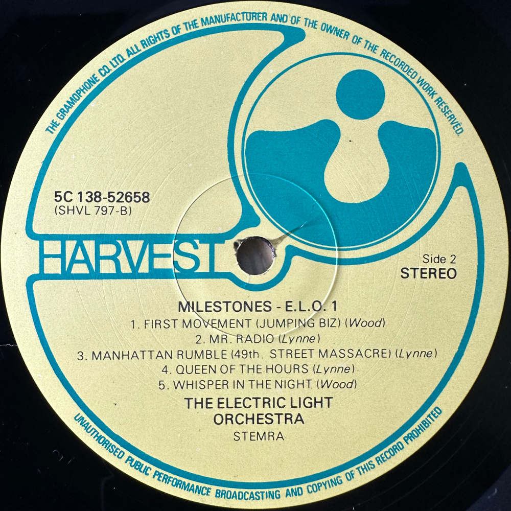 The Electric Light Orchestra ‎– Milestones - E.L.O. 1 / E.L.O. 2 2LP (Голландия 1977г.)