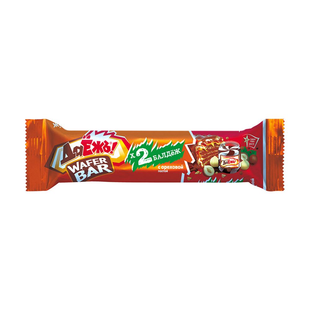 Конфеты ДаЕжъ WAFER BAR с ореховой пастой 50гр
