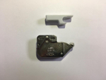 Нажимная защелка для люков Mini Latch Hafele с ответной частью