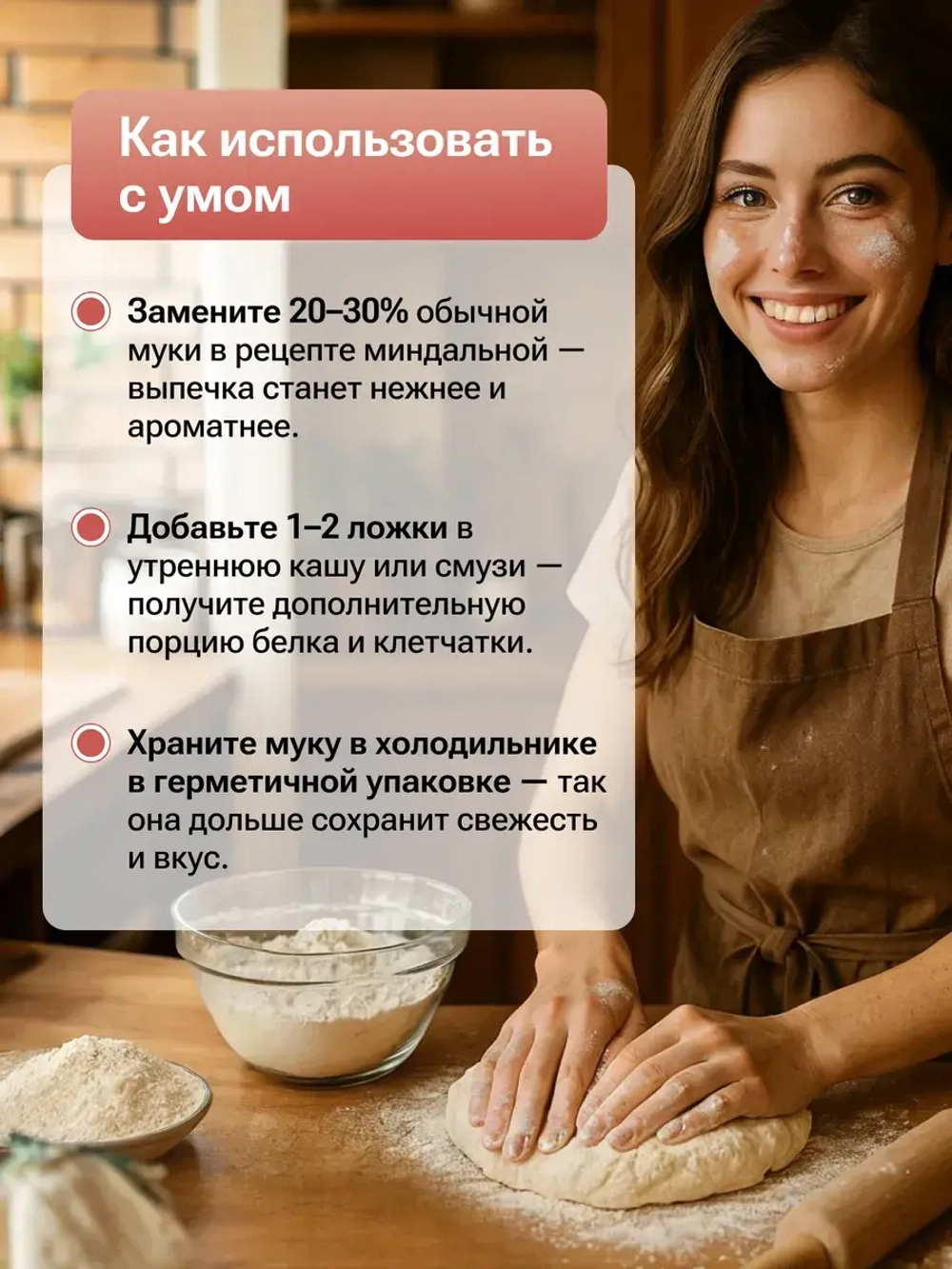 Миндальная мука (1000 гр)