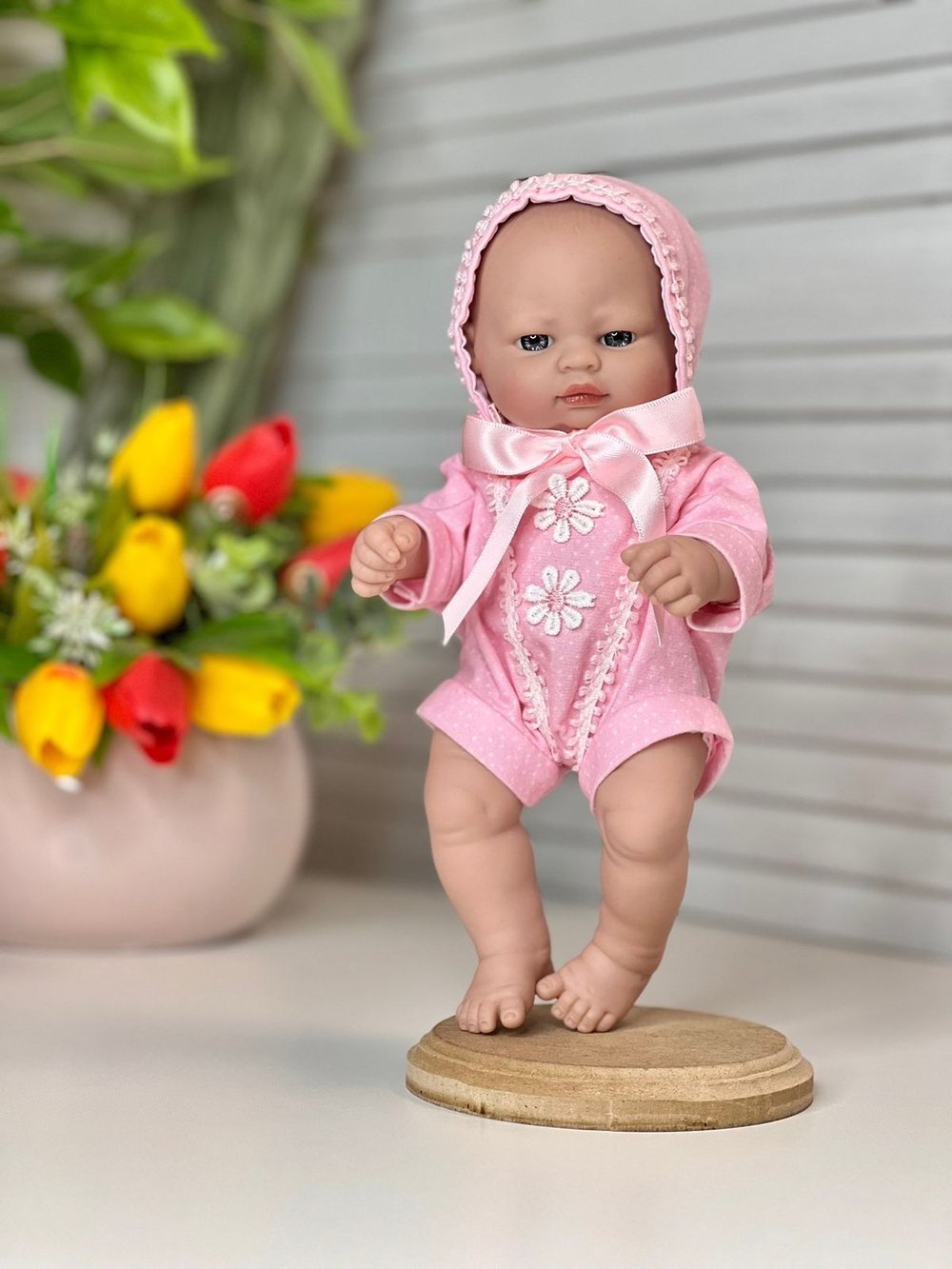 Кукла пупс для девочки виниловый 27см (2551K)