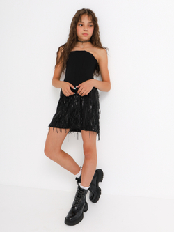 Корсет, черный