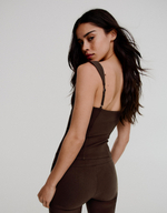 Женский топ-корсет из бенгалина - BERSHKA