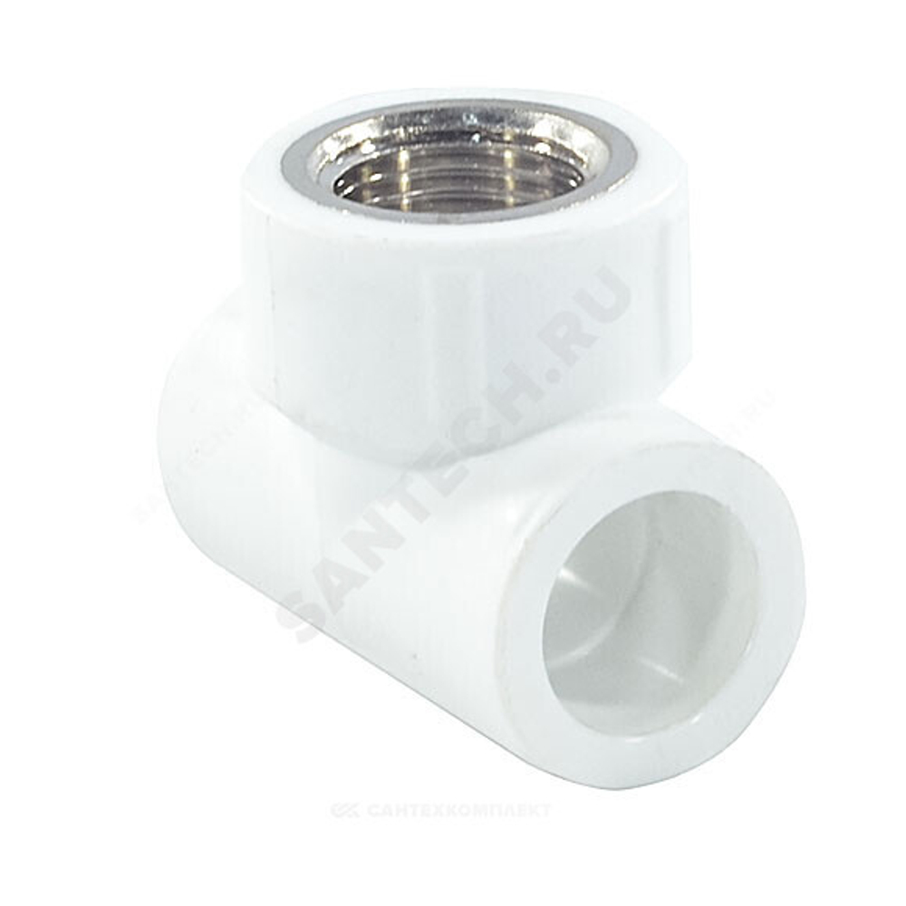 Тройник PP-R комбинированный белый Дн 32х1" ВР PRO VALFEX 10127032-PRO