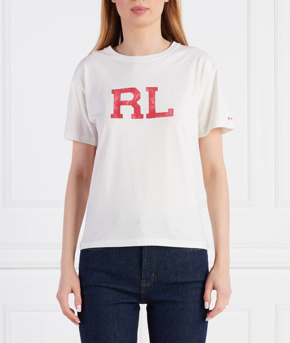 Футболка RL PRIDE TEE-SHORT SLEEVE-ФУТБОЛКА POLO RALPH LAUREN - белый(211892611)