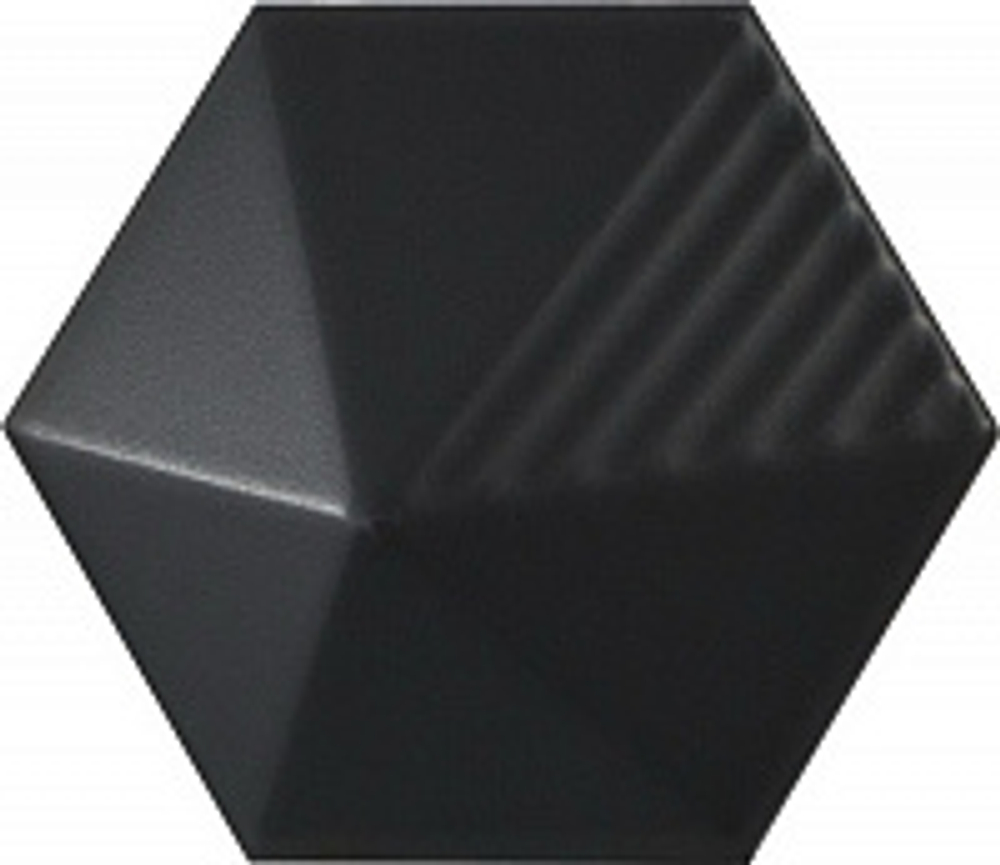 Керамическая плитка для стен EQUIPE MAGICAL 3 Umbrella Black Matt 10,7x12,4/ЭКИПЕ МЕДЖИКАЛ 3 Умбрелла Блэк Матт 10,7x12,4