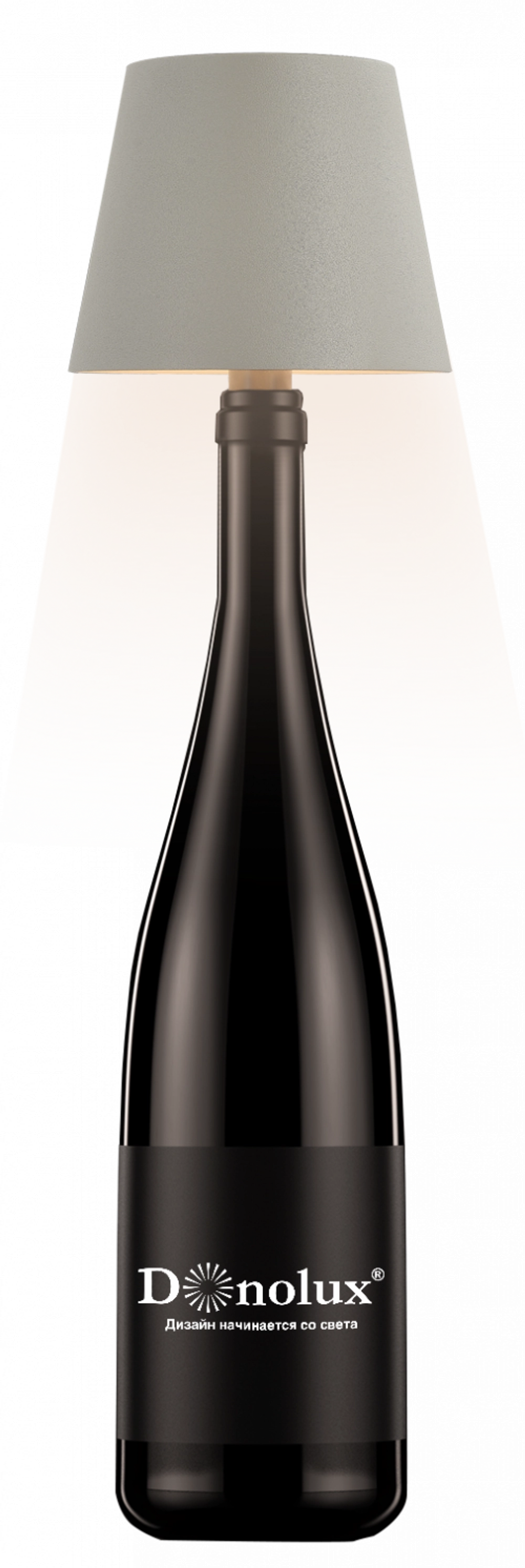 Светодиодный светильник IQ Bouchon de champagne,  2Вт,  матовый серый