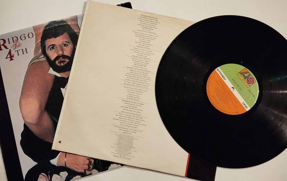 Винтажная виниловая пластинка LP Ringo Starr Ringo The 4th (Canada 1977)