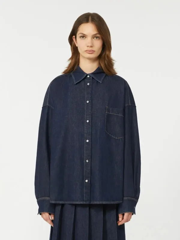 Рубашка джинсовая женская WEEKEND MAX MARA WKDFOGGIA