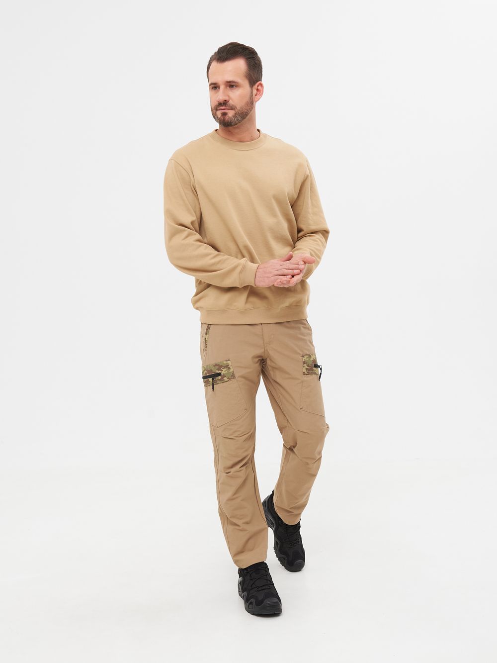 Брюки летние Матрица ткань Nylon Cotton Рип-Стоп цвет Песок
