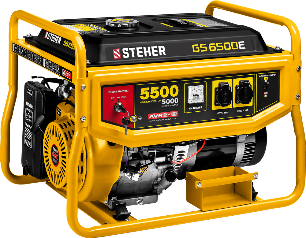 GS-6500Е Генератор бензиновый