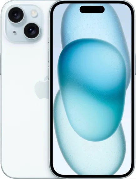 Смартфон Apple iPhone 15 256 ГБ (Голубой | Blue)