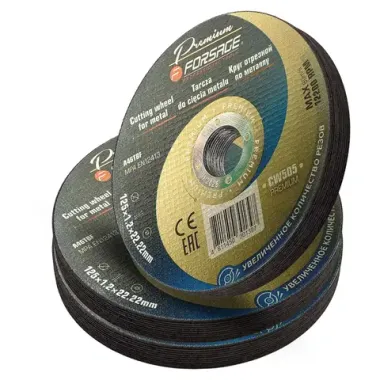 Круг отрезной по металлу 125x1,2x22,2мм(30шт к-т) Forsage F-CW505 PREMIUM[30шт к-т]