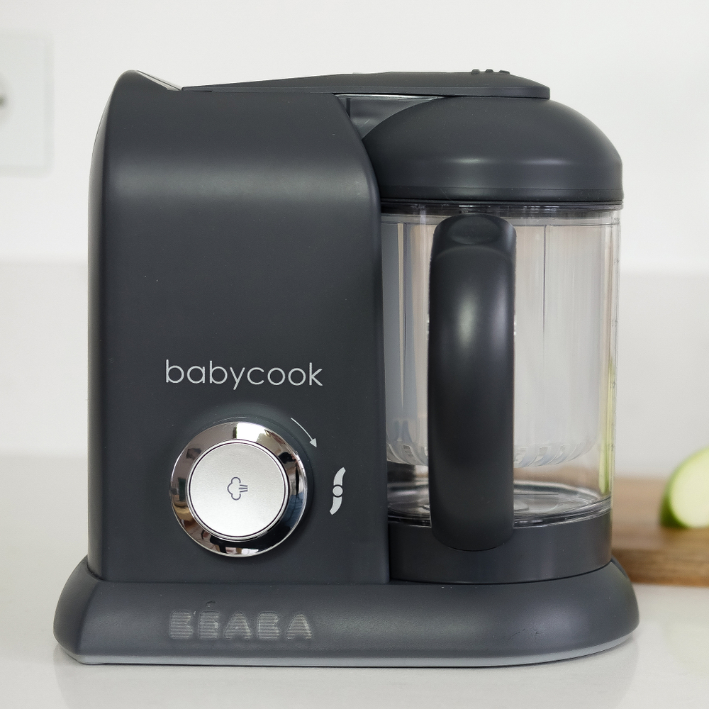 Кухонный комбайн для детского питания 5 в 1 BEABA Babycook СОЛО черный
