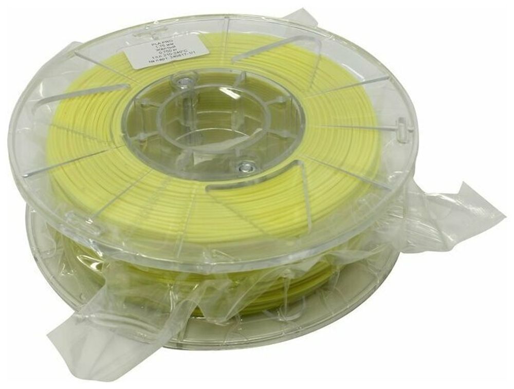 Пластик для принтера 3D Cactus CS-3D-PLA-750-YELLOW PLA Pro d1.75мм 0.75кг 1цв.