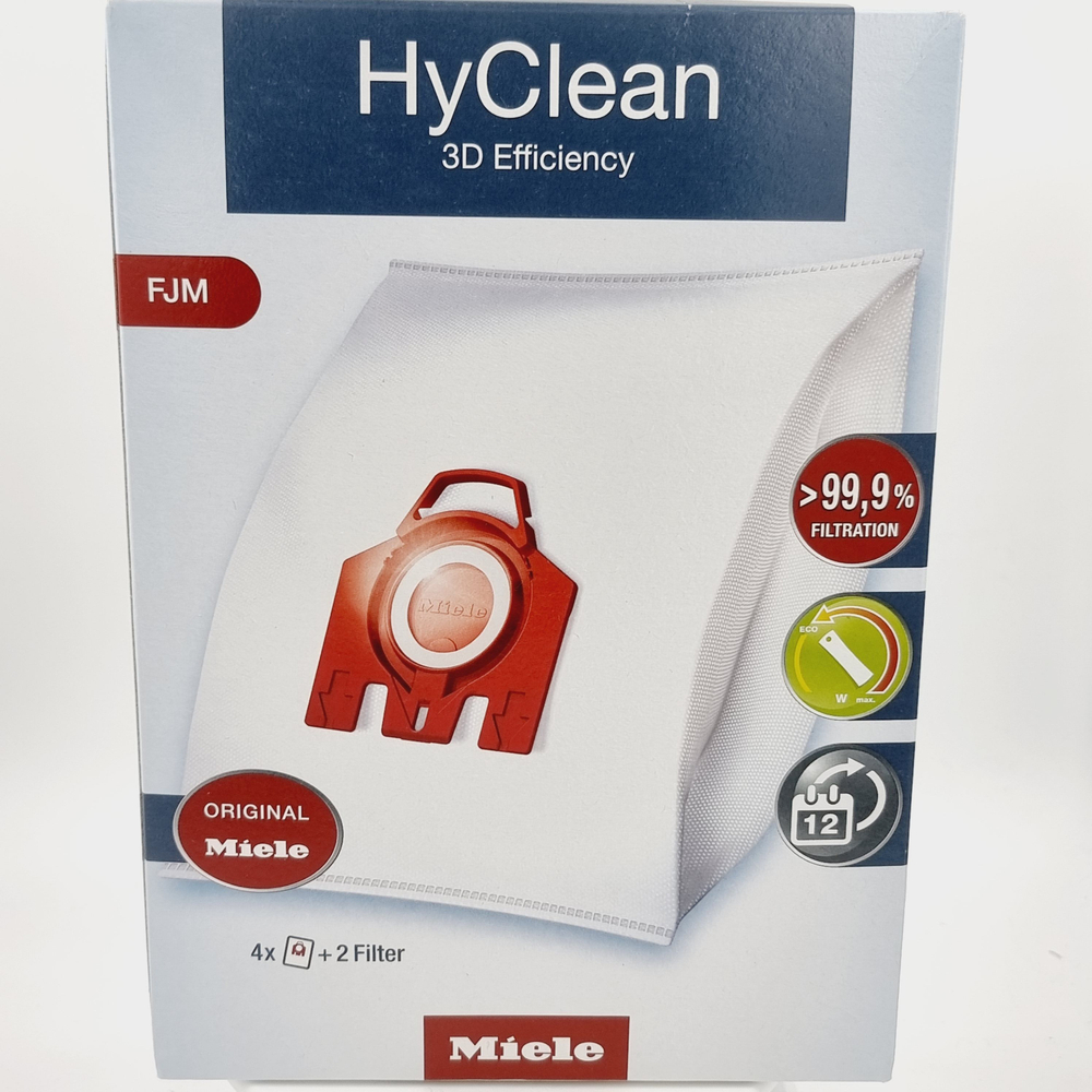 Сменные вакуумные мешки для пылесосов Miele FJM AirClean 3D Efficiency (Из Финляндии)