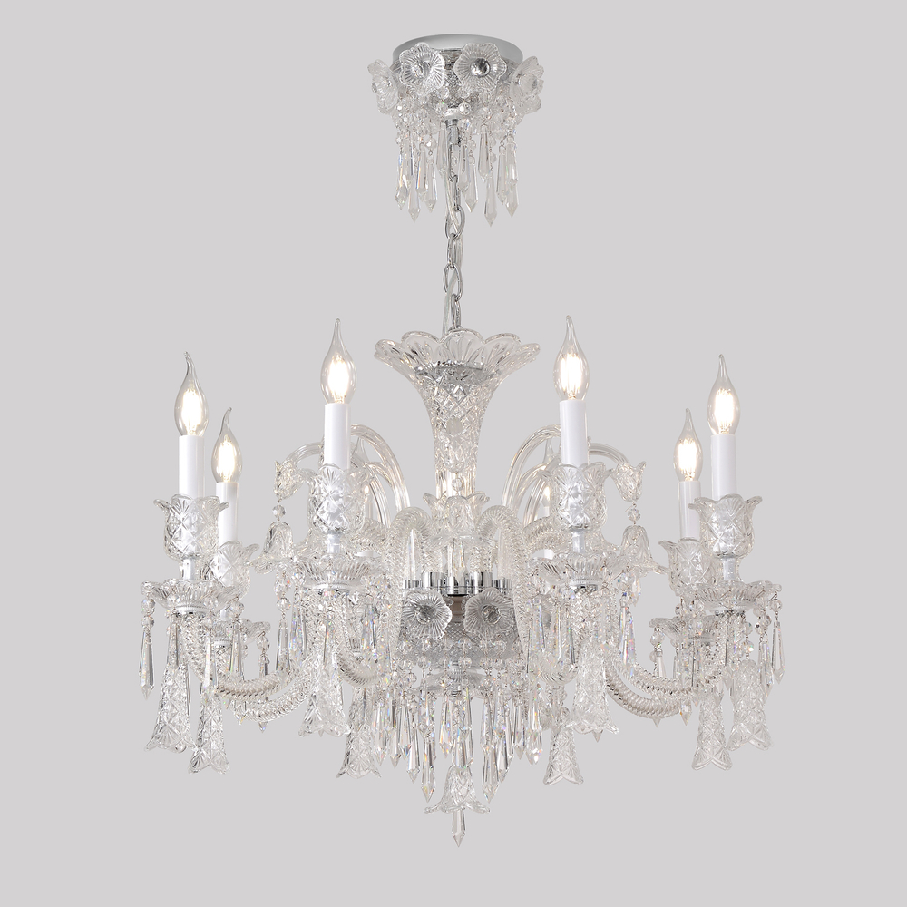 Люстра Crystal Lux VERSAILLES SP8 CHROME