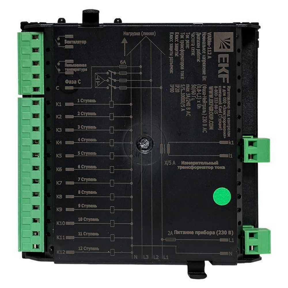 Регулятор реактивной мощности Varko-112a PROxima EKF varko-112a-pro