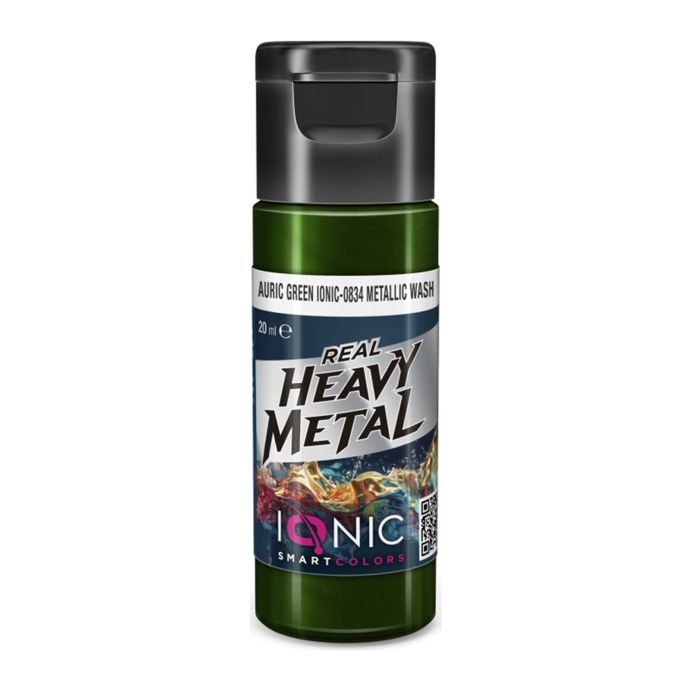 Проливка Auric Green Metallic Wash — Ionic Real Heavy Metal