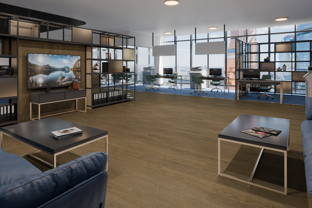 Кварц-винил SPC Damy Floor Family SPC 0,75мм 4,2 мм ДУБ МОККО 2.635 м2