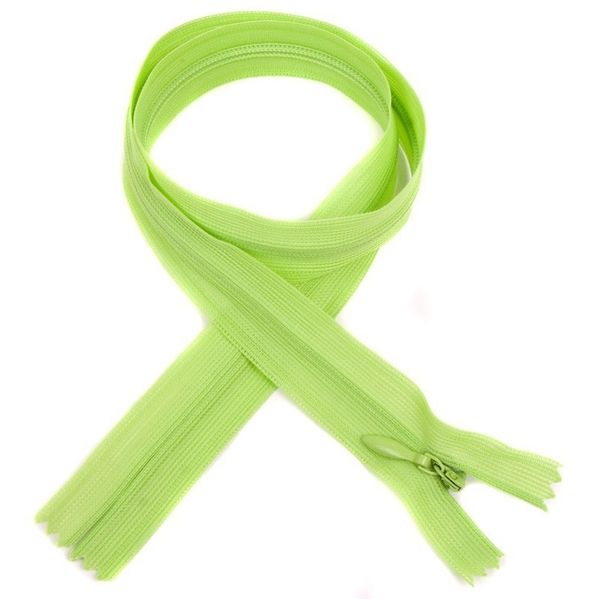 Молния потайная (скрытая) SBS Т3 (3 мм) 1 зам., н/раз., 20 см, S-058 черно-синий, уп. 50 шт