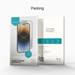 Защитное закаленное стекло от Nillkin для iPhone 15 Pro, серия CP+PRO Anti-Explosion Glass Screen Protector