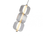 08493-1A,19(16) Подвес Лания черный d12 h200 Led 9W (3000K). ТМ Kink Light